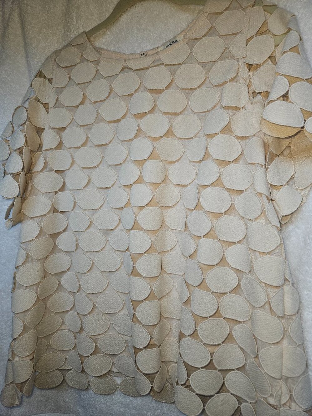 Umgee cream top, large